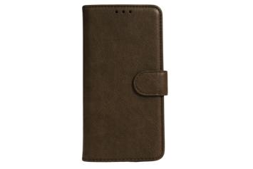 Samsung A03 Wallet Case - Card holder - Magnetic closure - Dark brown 