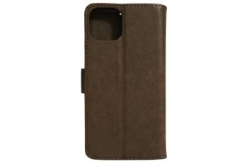 Samsung A03 Wallet Case - Card holder - Magnetic closure - Dark brown 